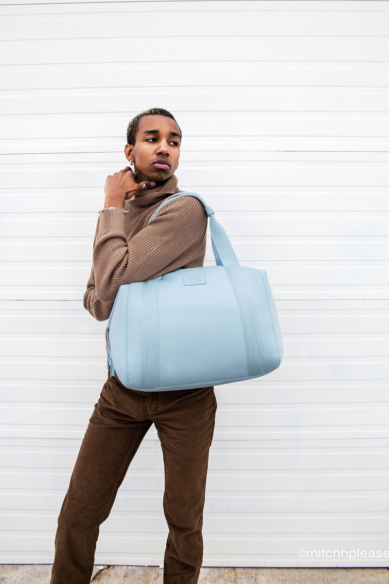 dagne dover new vibrations spring summer collection tote bag blue
