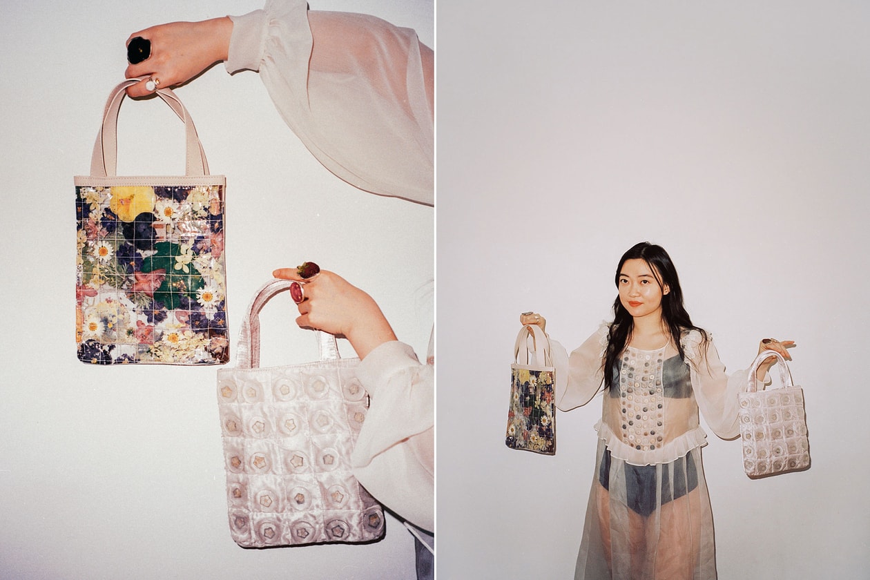 olivia cheng dauphinette fall winter 2021 sustainable fashion collection handbags accessories