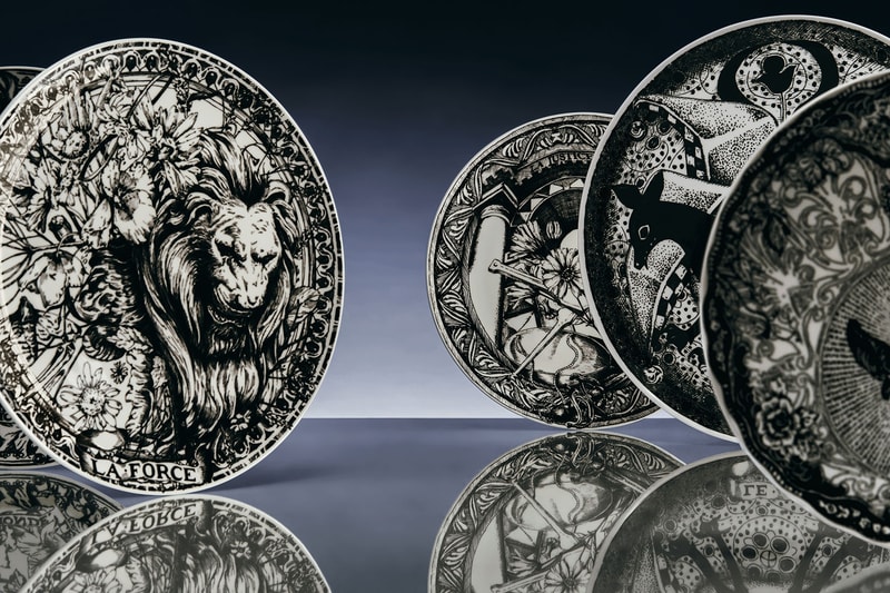 dior maison constellation homeware collection plates platters maria grazia chiuri
