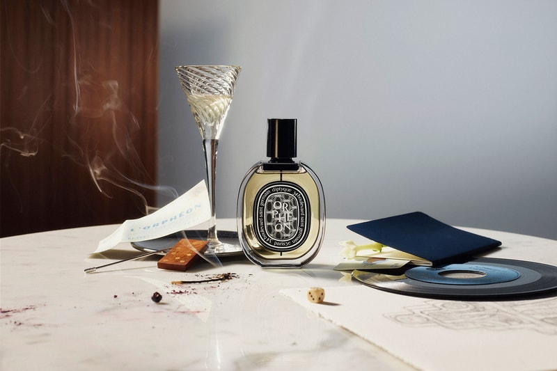 diptyque orpheon eau de parfum perfume fragrance floral woody bottle front