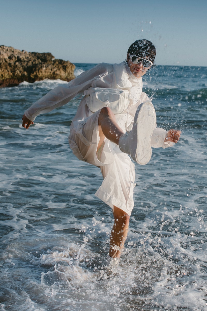 Emporio Armani Go Underwater For R-EA Line campain fashion streetwear high fashion italy functional sustainable design 