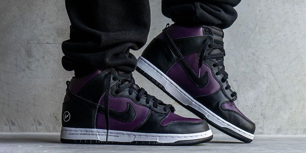 fragment design x Nike Dunk High  display picture 1