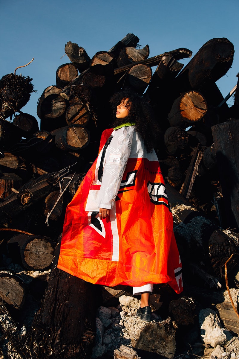 fyoocher tapes vancouver sustainable brands collaboration trench coat kite adapt film