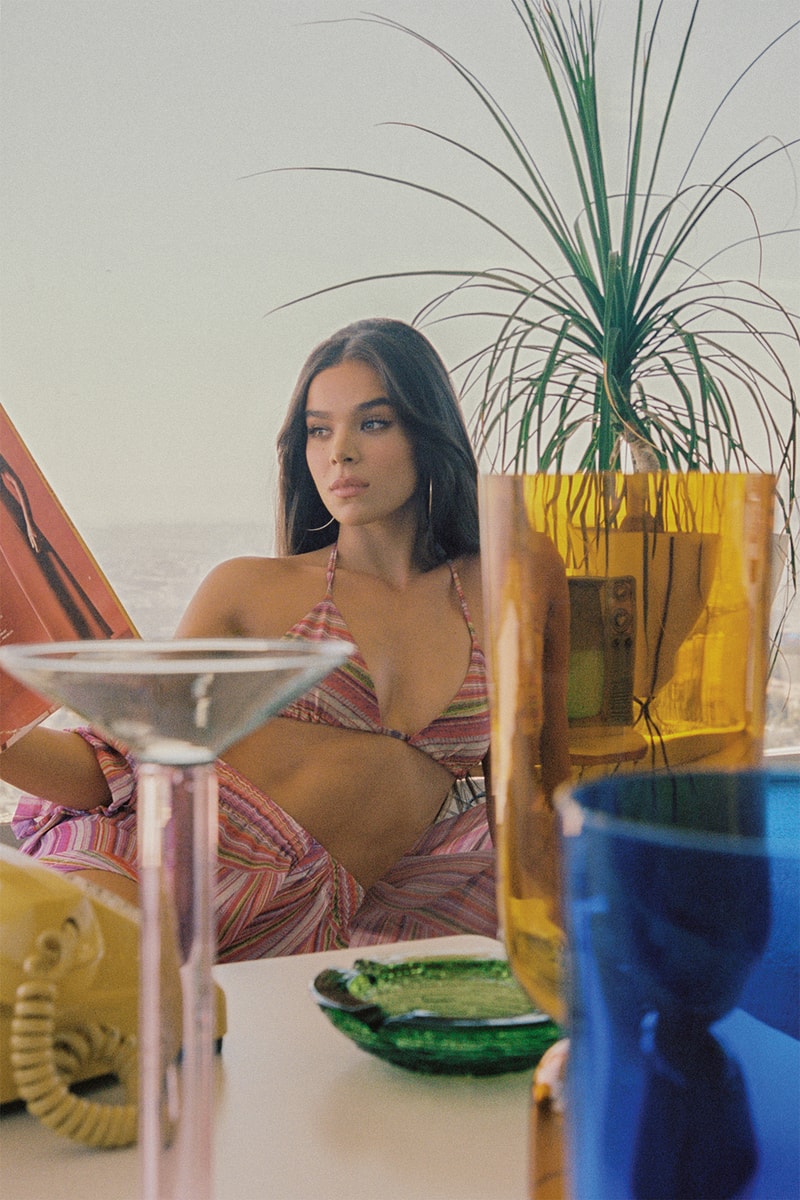 hailee steinfeld frankies bikinis swimwear apparel collaboration