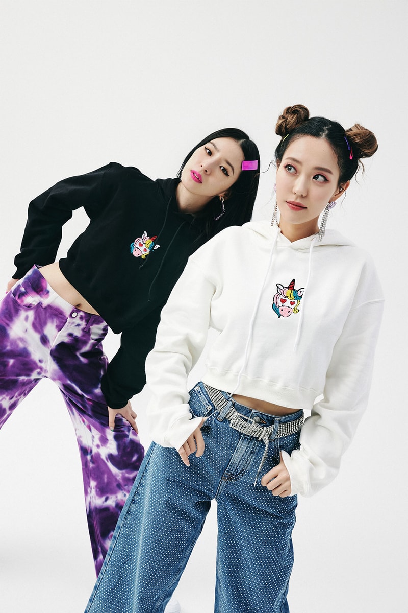 irenesigood label fall winter fw21 collection heizle youtuber irene kim hoodie jeans