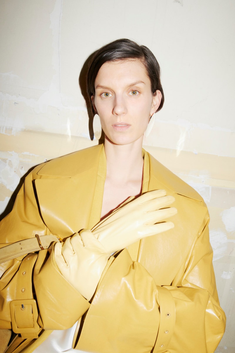 jil sander fall winter womens collection paris fashion week pfw jacket necklace