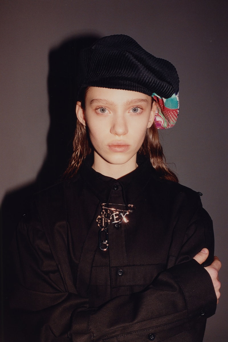 joegush fw21 fall winter collection lookbook korean emerging designer corduroy beret