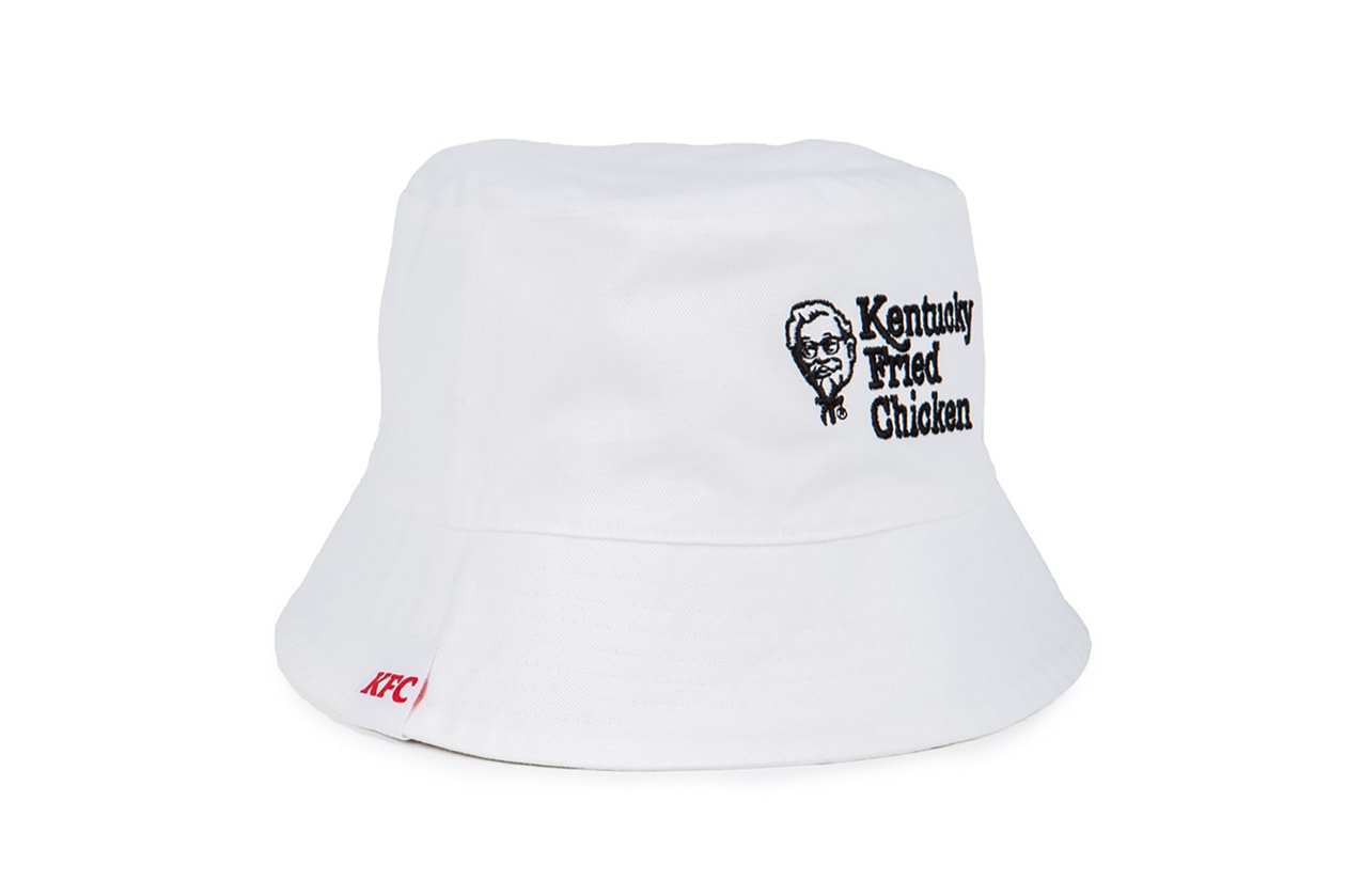 kfc bucket hat kentucky fried chicken foundation comic relief red nose day charity donation uk united kingdom ireland red white