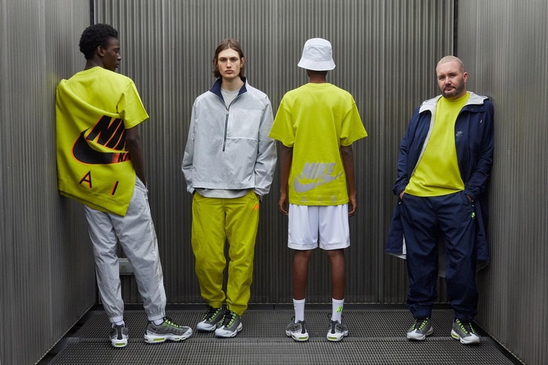 Kim Jones x Nike Air Max 95 Collaboration Volt Green