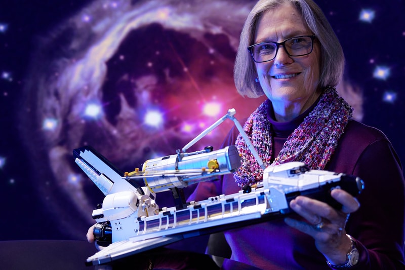 lego nasa discovery space shuttle set collaboration kathy sullivan astronaut sts 31 mission