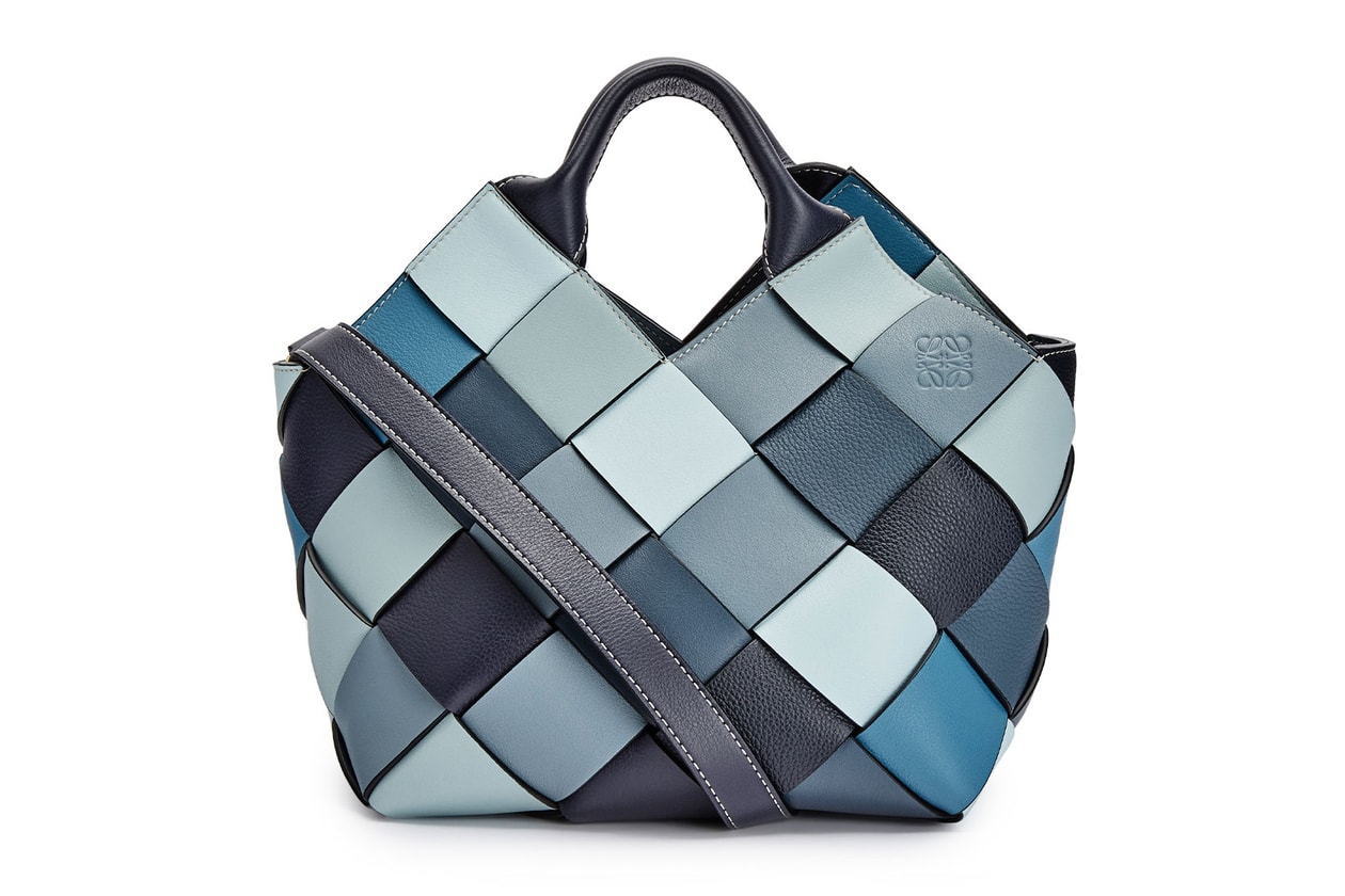 loewe the surplus project woven basket handbags sustainable leather accessories release where to buy 