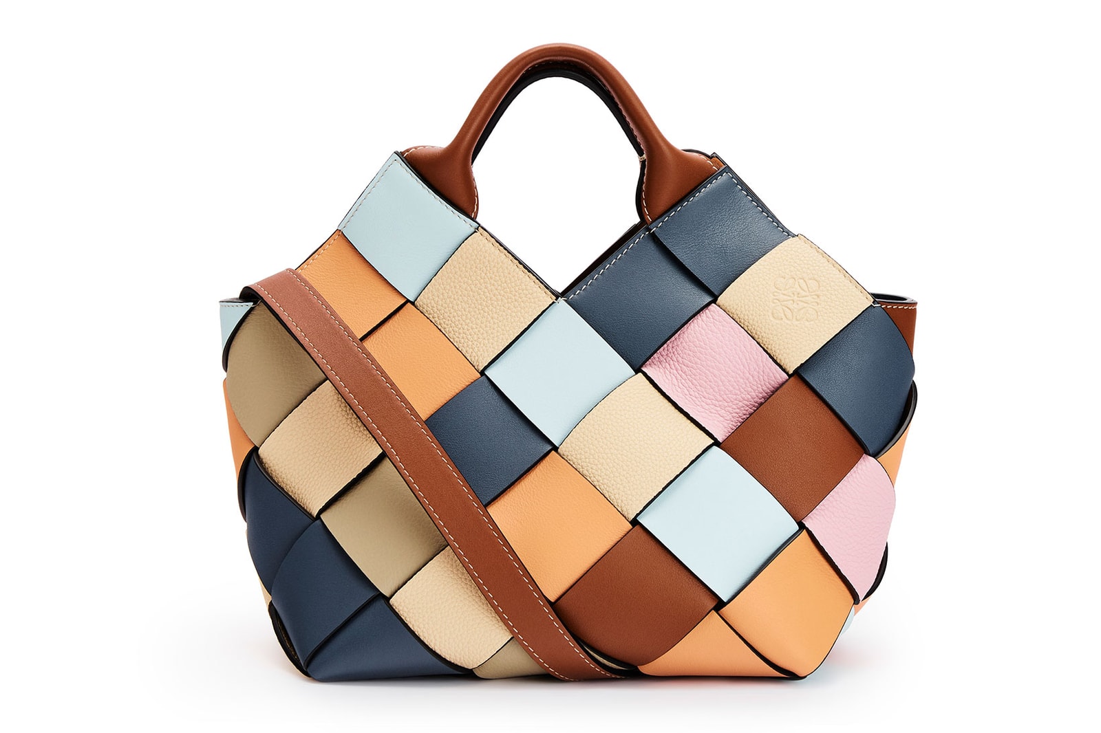 loewe the surplus project woven basket handbags sustainable leather accessories release where to buy 