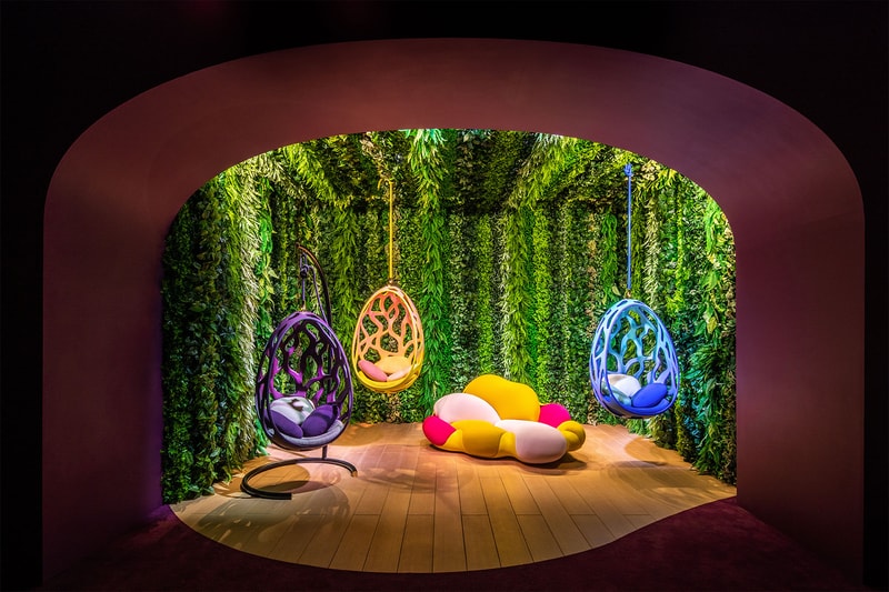 louis vuitton hong kong objets nomades exhibition collectibles chair couch sofa design
