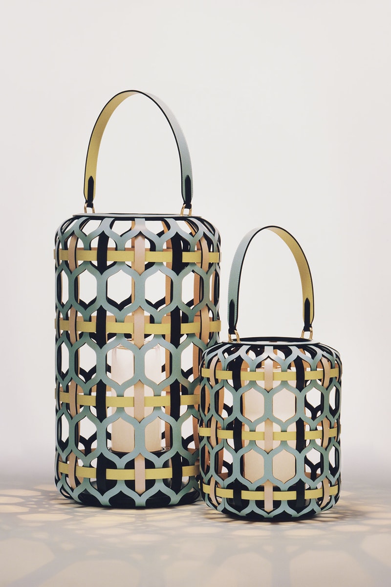 louis vuitton lanterns objet nomade collection green homeware decor