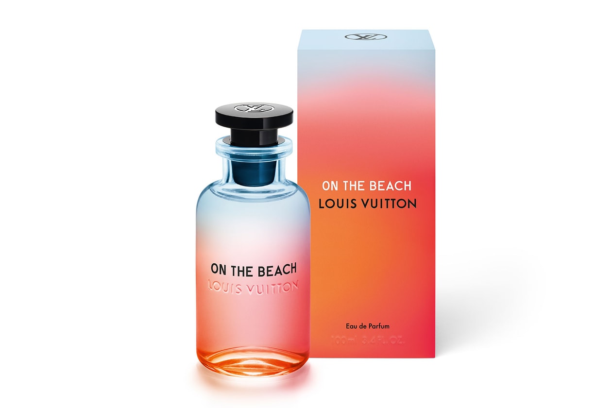 Louis Vuitton On The Beach Perfume Fragrance Scent Bottle Packaging Box