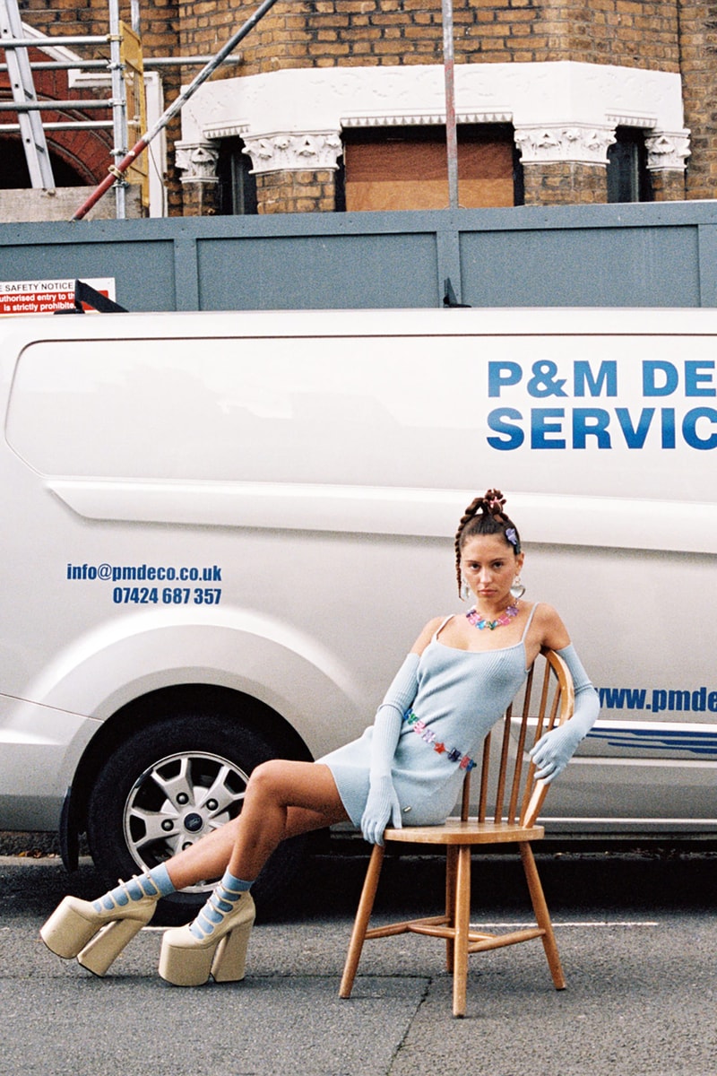 marc jacobs heaven spring summer collection campaign dress boots