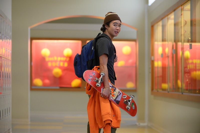 moxie netflix nico hiraga seth acosta actor skateboarder