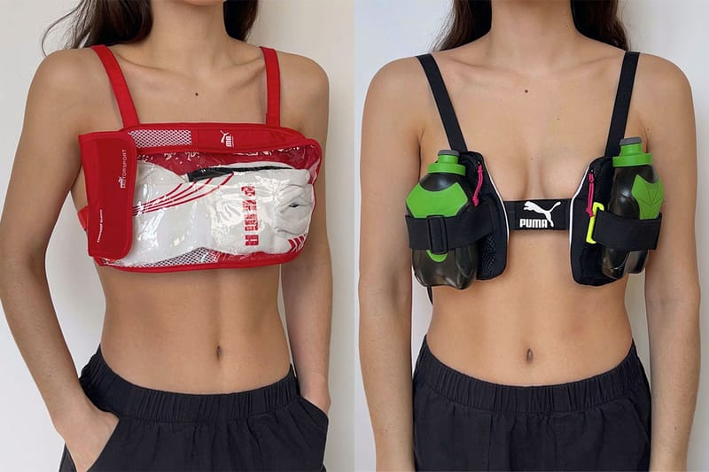 Nicole McLaughlin x PUMA Create 5 One-of-a-Kind Upcycled Sports Bras