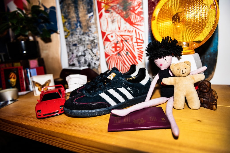 Maité Steenhoudt x adidas Collaboration Samba ADV Black