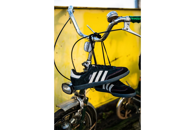 Maité Steenhoudt x adidas Collaboration Samba ADV Black