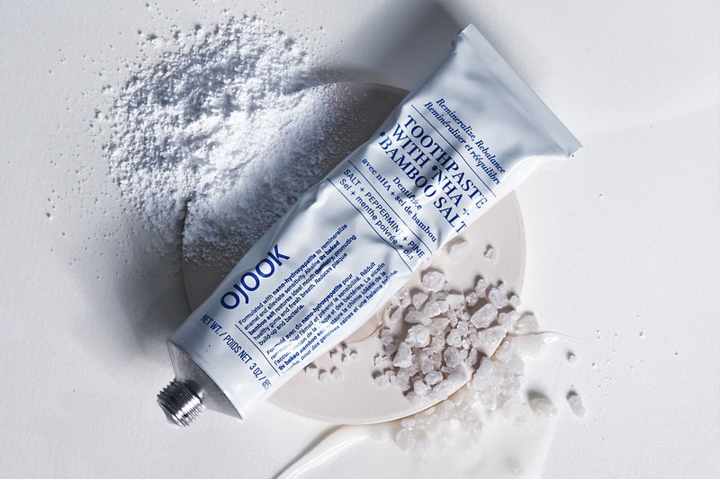 ojook korean bamboo salt toothpaste dental hygiene formula texture