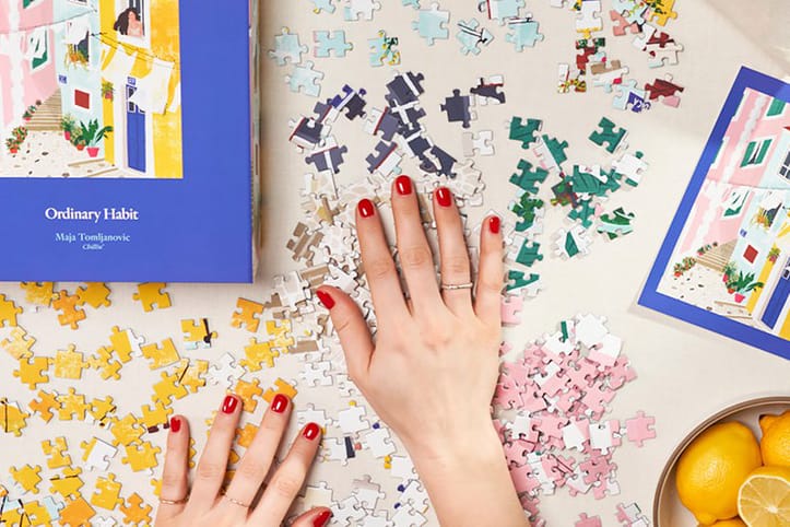 Get Creative With Ordinary Habit's New 1000-Piece Puzzle Collection