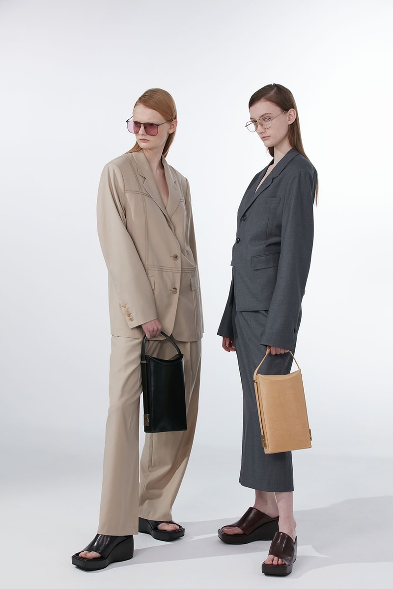 osoi spring summer ss21 collection campaign hustle and bustle suits handbags shoes
