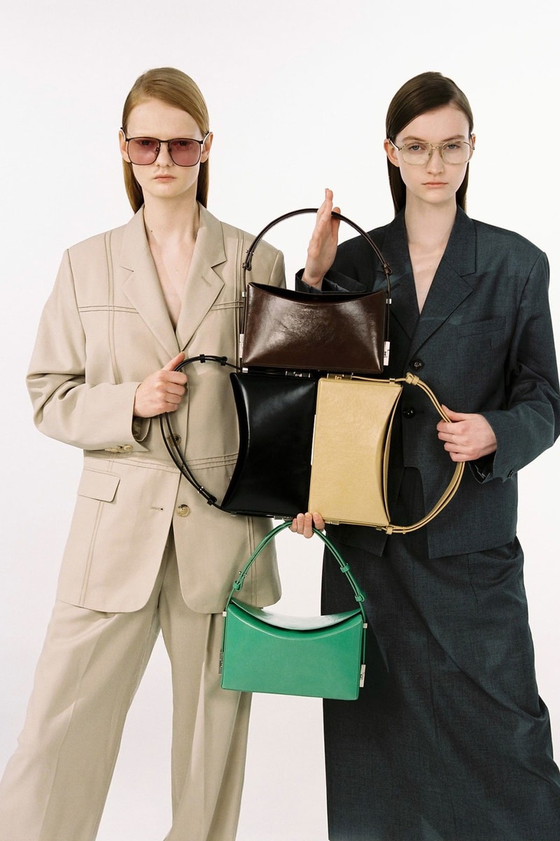 osoi spring summer ss21 collection campaign hustle and bustle handbags suits sunglasses