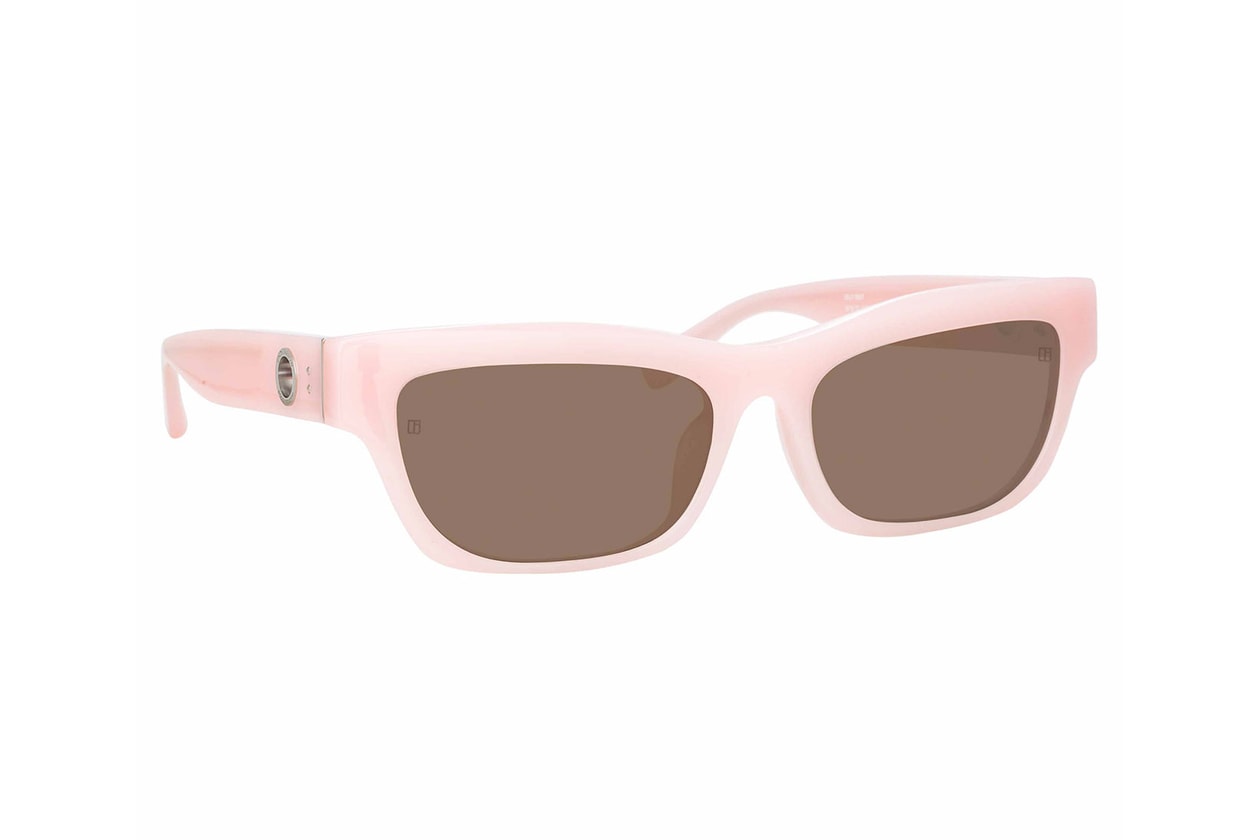paco rabanne linda farrow sunglasses eyewear collaboration sustainable acetate frames donyale moe where to buy