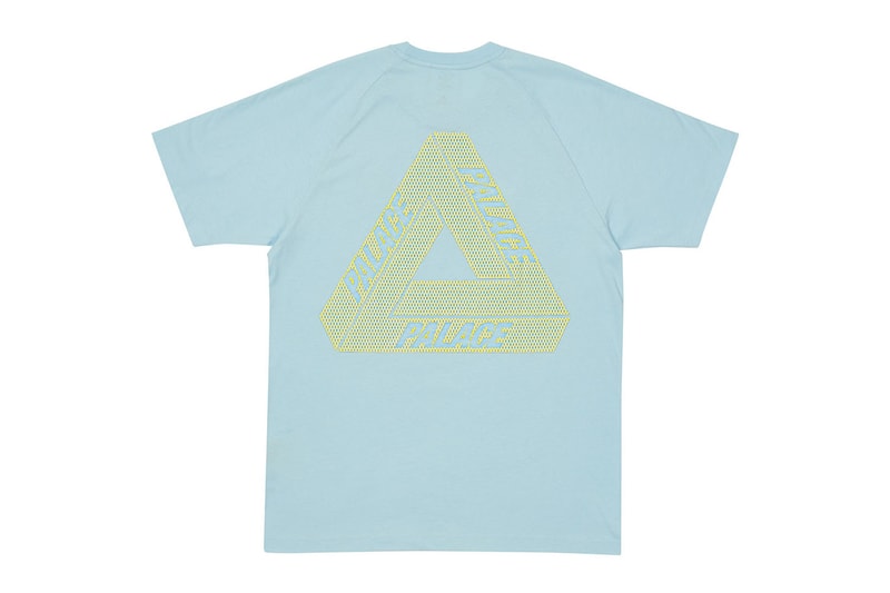palace spring drop 4 collection adidas mini collaboration three stripes back blue