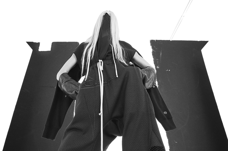 Rick Owens x Champion Collaboration Spring Summer 2021 Collection Underwear