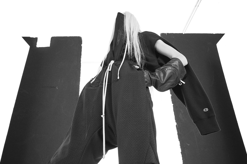 Rick Owens x Champion Collaboration Spring Summer 2021 Collection Underwear