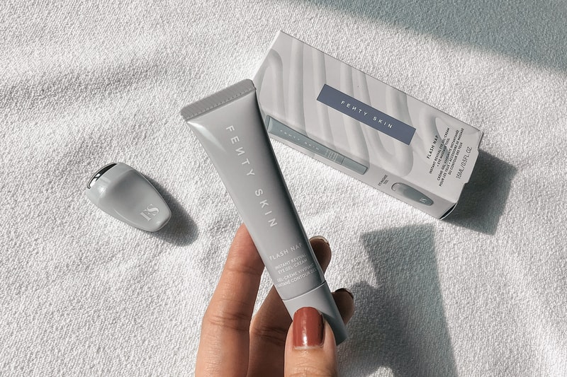 Rihanna Fenty Skin Flash Nap Instant Revival Eye Gel-Cream Skincare Massage Tool Beauty