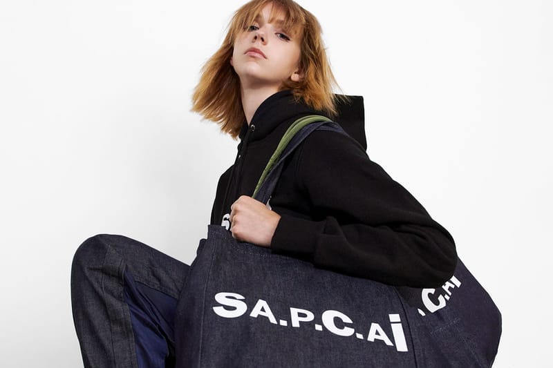 sacai's Hybrid Aesthetic Merges With A.P.C.'s Minimalism in Unisex Collab