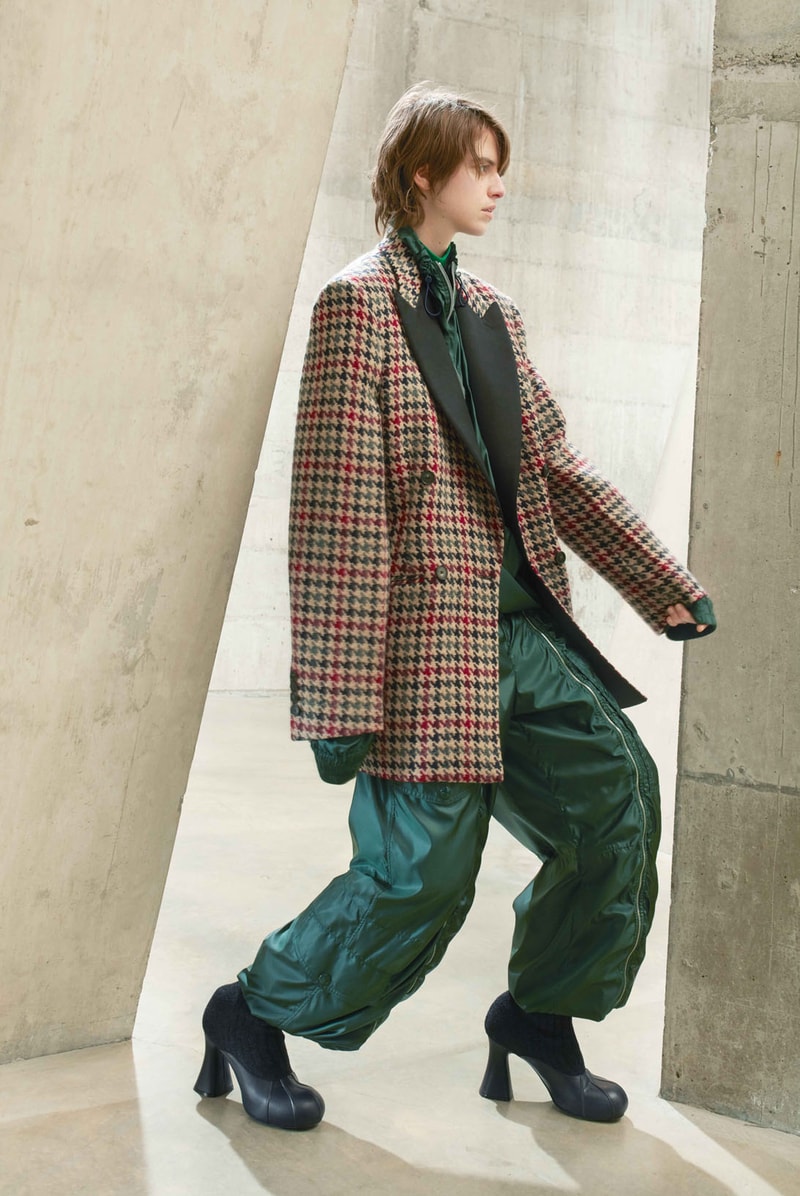 stella mccartney fall winter 2021 fw21 collection virtual runway check jacket blazer