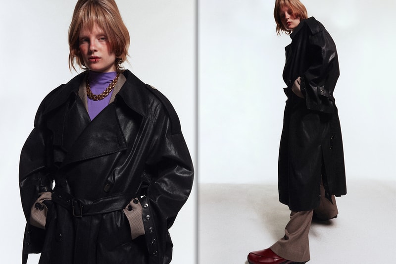 su gi fall winter 2021 fw21 collection lookbook jacket coat trousers