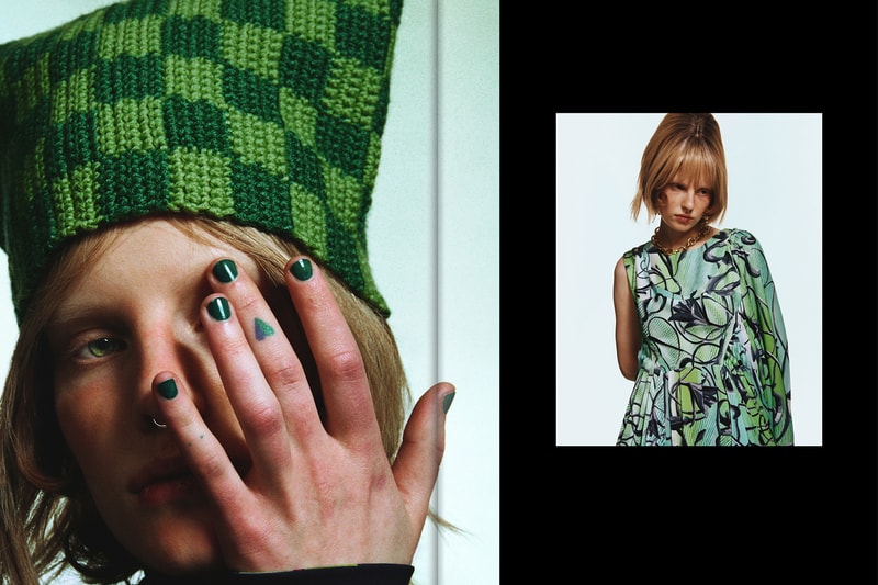 su gi fall winter 2021 fw21 collection lookbook knit head scarf