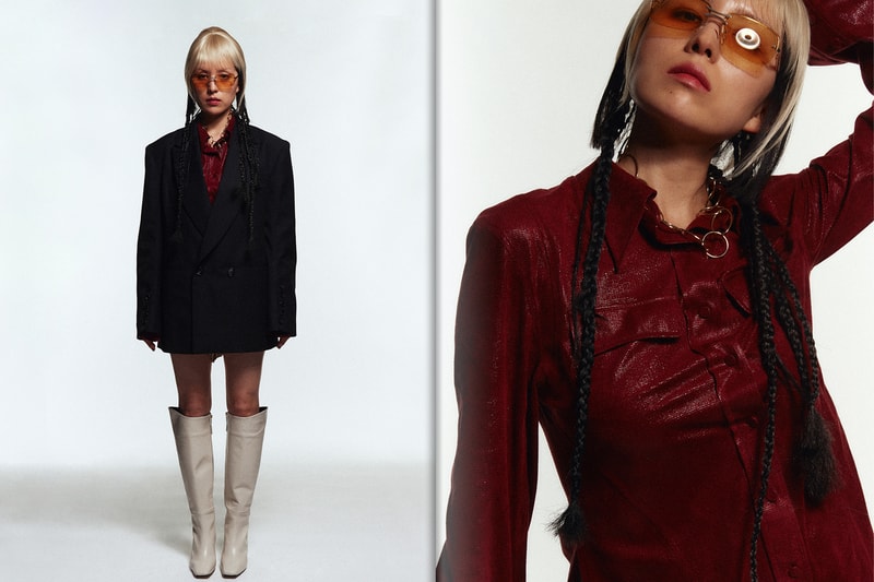 su gi fall winter 2021 fw21 collection lookbook blazer jacket boots