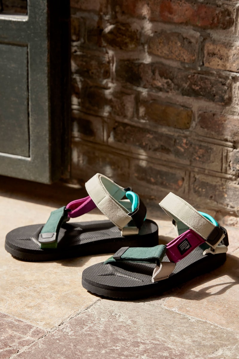 suicoke hay depa 20 sandals collaboration unisex shoes footwear black blue gray purple