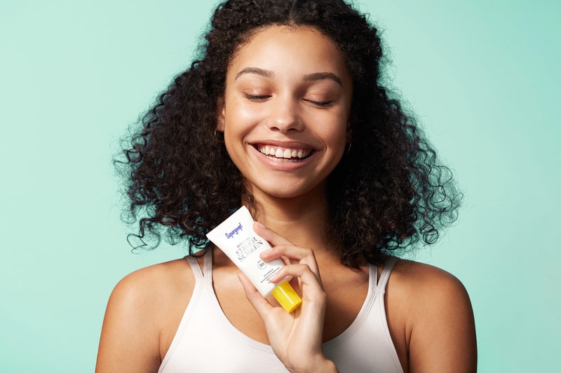 supergoop sheerscreen sunscreen spf30 blue light protection skincare