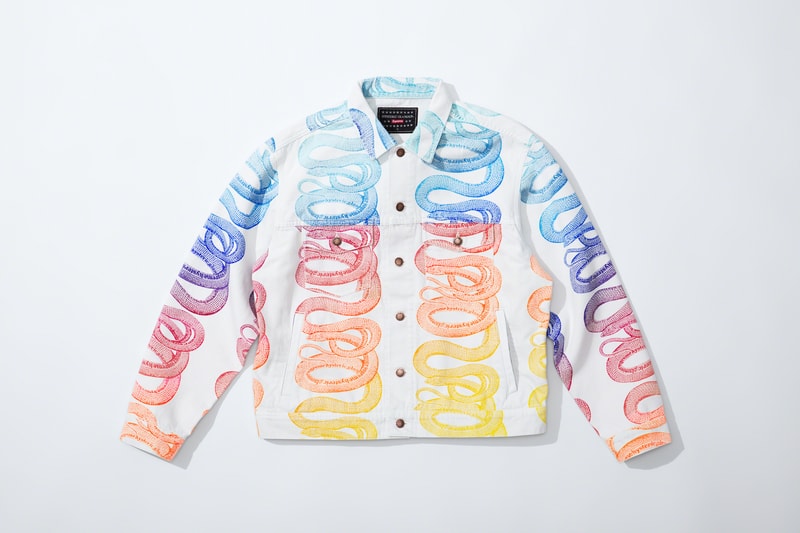supreme hysteric glamour spring collaboration jacket