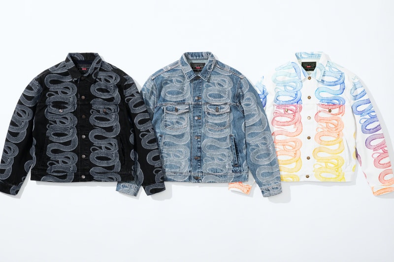 supreme hysteric glamour spring collaboration jacket