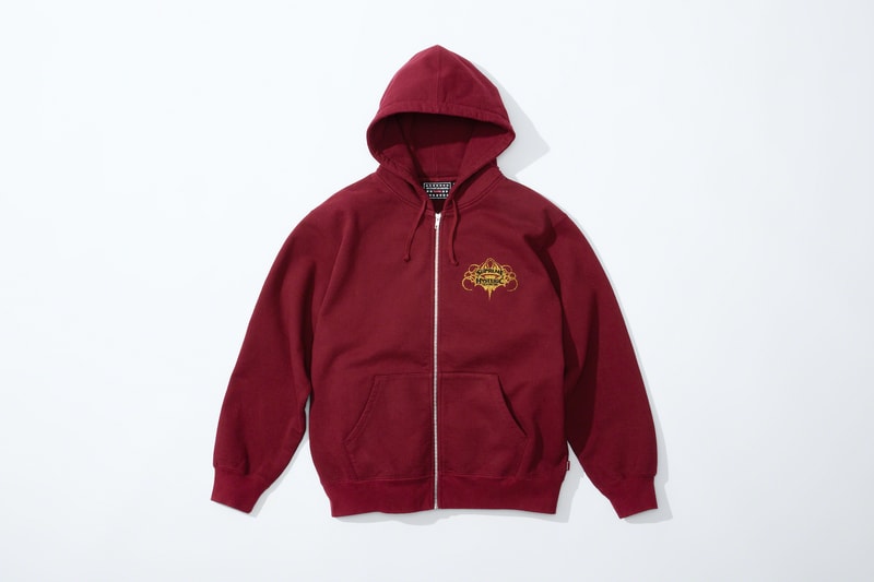 supreme hysteric glamour spring collaboration hoodie