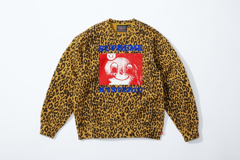 supreme hysteric glamour spring collaboration sweater