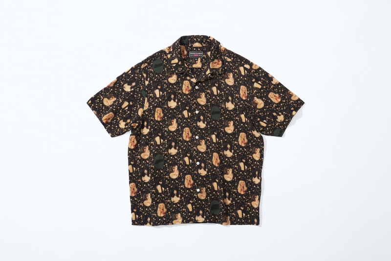 supreme hysteric glamour spring collaboration shirt