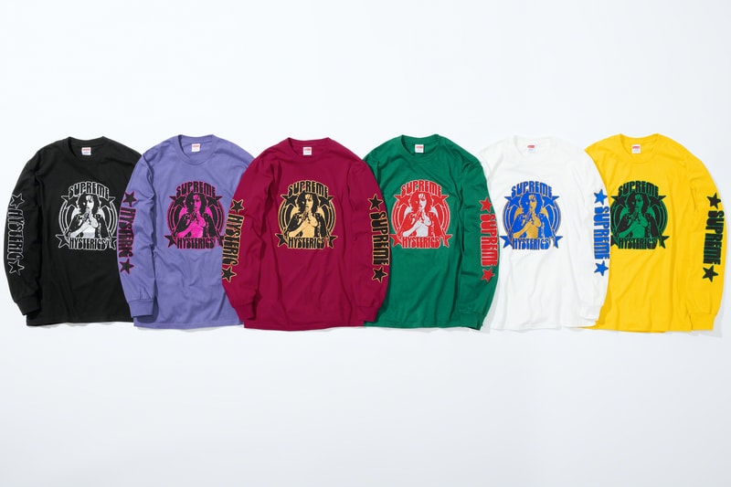 supreme hysteric glamour spring collaboration sweater