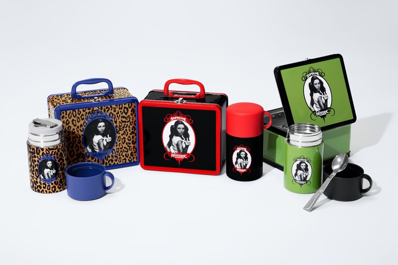 supreme hysteric glamour spring collaboration lunch box