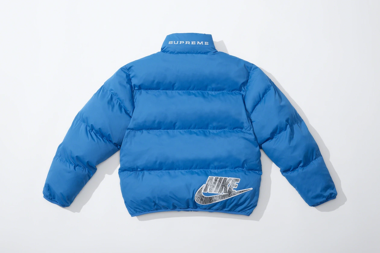 supreme nike spring collaboration hoodies puffer jackets tracksuit accessories release where to buy info