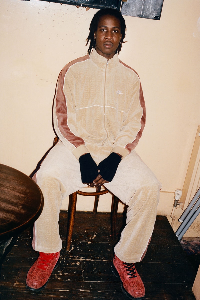 supreme nike collaboration spring drop track jacket pants sweats