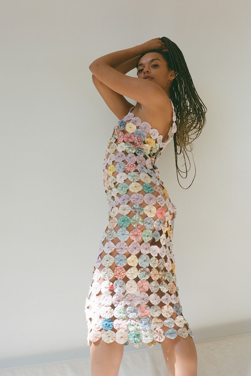 the series spring collection lookbook crochet knitwear patchwork quilted genderless sustainable where to buy